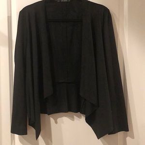 Zara Basic Drape Open Jacket